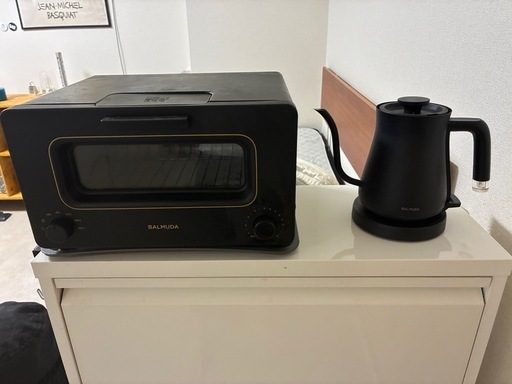バルミューダ　トースターとケトルのセット