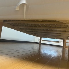 【お取引中】ベッド　足つきマットレスの画像