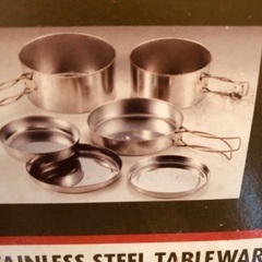 ステンレス食器セットの画像