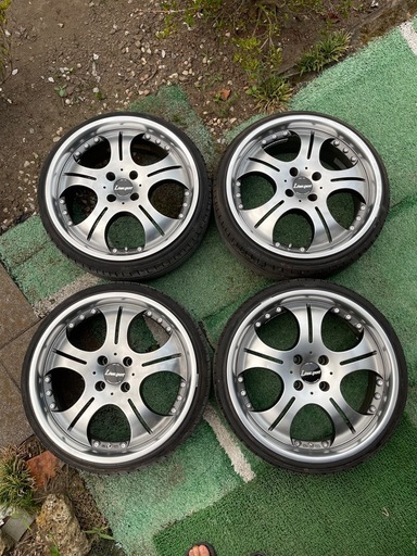 LINEA SPORT 17インチ　7j＋28 軽カー　カスタム車　シャコタン用