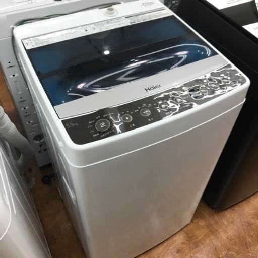 【安心の6ヶ月保証】5.5kg 全自動洗濯機 Haier 2017年製