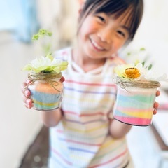 夏休み☀️こどもワークショップ🌈レインボーソルトアート − 東京都