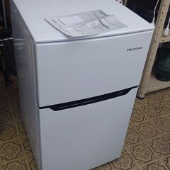 ☆Hisense 93L 2ドア【✨超美品✨】小型冷凍冷蔵庫 【HR-B95A】1