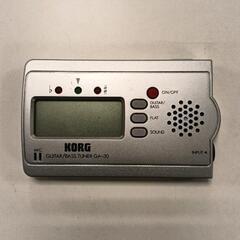 0707-175 KORG ギター/ベースチューナー　GA-30