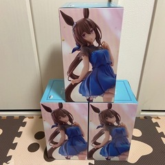 ラウンドワン限定 ウマ娘 Trio-Try-iT フィギュア アドマイヤベガ 3体セットの画像