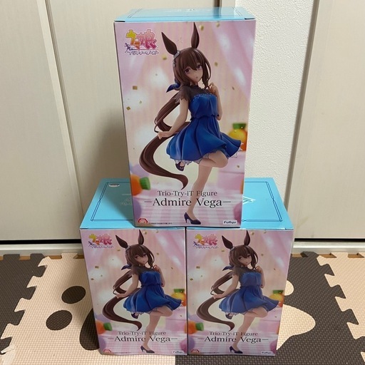 ラウンドワン限定 ウマ娘 Trio-Try-iT フィギュア アドマイヤベガ 3体