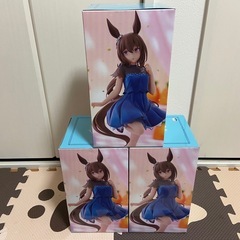 ラウンドワン限定 ウマ娘 Trio-Try-iT フィギュア アドマイヤベガ 3体セットの画像
