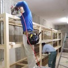 内装仕上げ・内装大工・ボード職人募集！日当日払いOK！寮完備！の画像