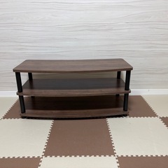 テレビ台　ローボード　木目
