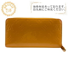 ルイヴィトン LOUIS VUITTON 長財布 モノグラム ヴェルニ ジッピー