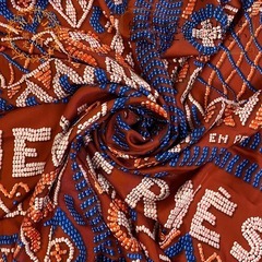 エルメス HERMES スカーフ カレ140 KELLY EN PERLES ケリーアン