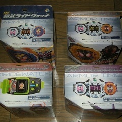 仮面ライダージオウ　DXライドウォッチ　４種セットの画像