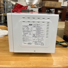 K2507-097 IRIS OHYAMA オーブンレンジ MO-T1604-W 2021年製 動作確認済　キズ汚れ有りの画像