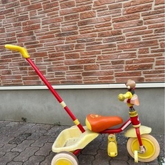 アンパンマン 三輪車 赤
