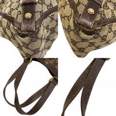 グッチ GUCCI トートバッグ GGキャンバス アビー ショルダーバッグ ハンドバッグ 141472 ベージュの画像