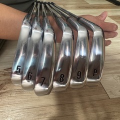 19日まで値下げ！Callaway X Forged メンズアイアンセット、N.S.PROシャフト、6本セット。の画像