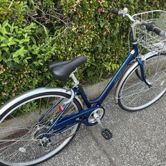 【中古自転車】シティサイクル 27インチ　6段変速　サカモトテクノ　アルメイト　ママチャリの画像