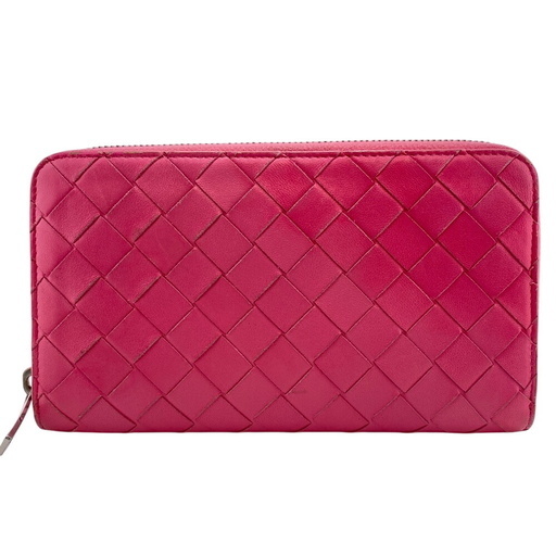 BOTTEGA VENETAピンク長財布 2025 1月リペア済み美品3日で削除