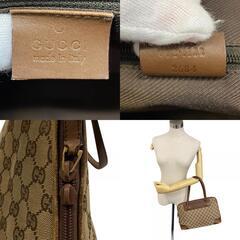 グッチ GUCCI ハンドバッグ GGキャンバス ショルダーバッグ 002.1122 ベージュの画像