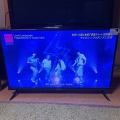 未使用に近い　テレビ　32型の画像
