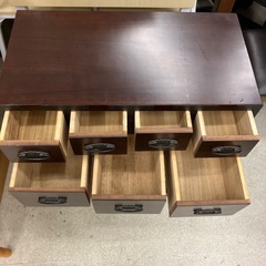 K2507-099 昭和レトロ 小箪笥 4段 キズ汚れ有り (ニューゲート