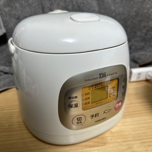 見逃し厳禁！おトクな IH炊飯器3合炊き東芝RC-5LX (カヤママ) 末野原のキッチン家電 炊飯器・餅つき機