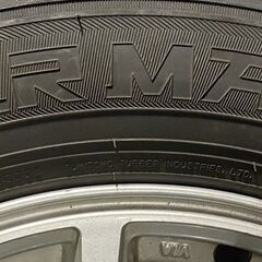 24年 バリ溝 日産純正ホイール付 185/70R14 ダンロップ タイヤ
