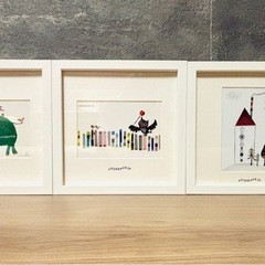美品！３点セット値下✨お部屋に可愛い壁掛アートColobockle