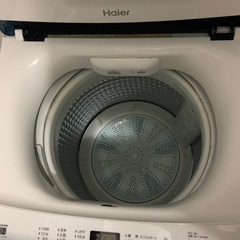 洗濯機　Haier 5kg 2022年製
の画像