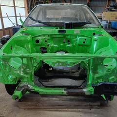AE86 スプリンタートレノ後期型 3ドア ボディ 登録書類付き