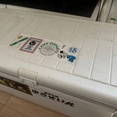 【増強改造済み】伸和 ホリデーランドクーラー 76H W ホワイト 76L 大型 クーラーボックス キャスター付の画像