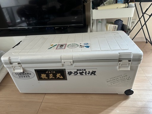 大容量76L！伸和 ホリデーランド クーラーボックス キャスターつき 楽天市場】伸和 ホリデーランドクーラー 76H W ホワイト 76L 大型