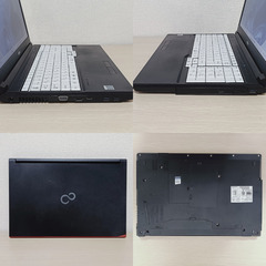 2020年製 ノートパソコン 富士通 LIFEBOOK A7510/E 10世代 i5 SSD 512GB メモリ 16GB Windows11 Office付き 15.6インチ テンキー 33の画像