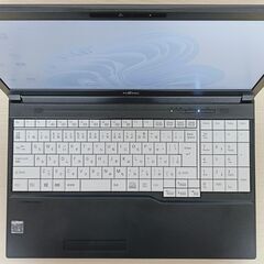 2020年製 ノートパソコン 富士通 LIFEBOOK A7510/E 10世代 i5 SSD 512GB メモリ 16GB Windows11 Office付き 15.6インチ テンキー 33の画像