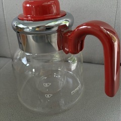 PYREX　パイレックス　2way ポット　ワインレッド　レトロの画像