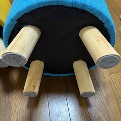 【美品】ポップな丸型スツール2点セットの画像