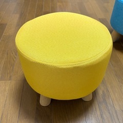 【美品】ポップな丸型スツール2点セットの画像