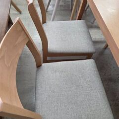 J8513 【リユースのサカイ柏店】 ダイニングテーブルセット 椅子2脚ベンチ付 クリーニング済みの画像