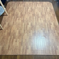 木目調クッションフロアマット（大判・防水タイプ）の画像