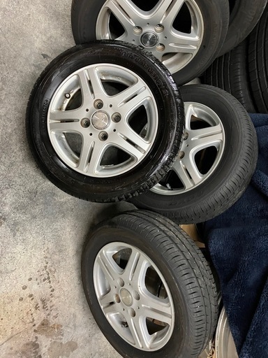 155/65R13 タイヤ、ホイールset