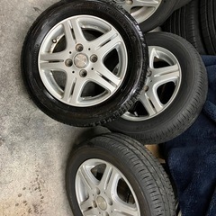 155/65R13 タイヤ、ホイールset