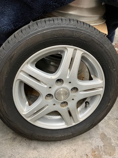 155/65R13 タイヤ、ホイールset