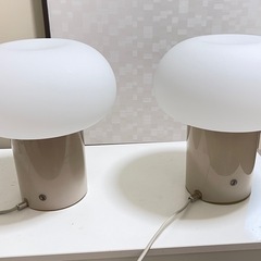 IKEA DEJSA テーブルランプ 二つセットの画像