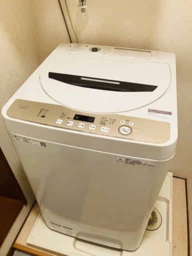 【美品】SHARP 6.0kg