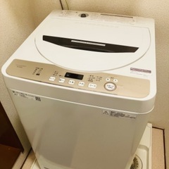 【美品】SHARP 6.0kg