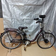 ブリヂストン　フロンティア DX電動アシスト自転車24インチ( ビデオカメラ・iPhone付き）の画像