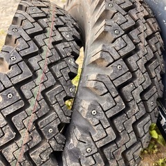 新品未使用品　BRIDGESTONE オフロードタイヤSNOW GRIP SPIKE 7.50R15 スパイクタイヤの画像