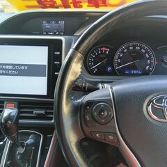 家で買える！H31年 後期型 エスクァイア８人乗り革シート両側パワースライドドア前後ソナー検8/4迄スマートキー大型ナビETCドラレコ国定駅４キロor伊勢崎駅７キロor前橋駅13キロの画像