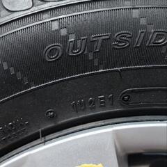 ミラ純正ホイール4本セット+スペア1本の画像