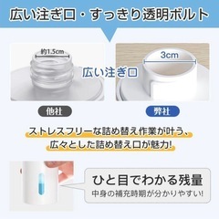 【新品】Umimile ユミマイル ディスペンサー ハンドソープ 泡 自動の画像